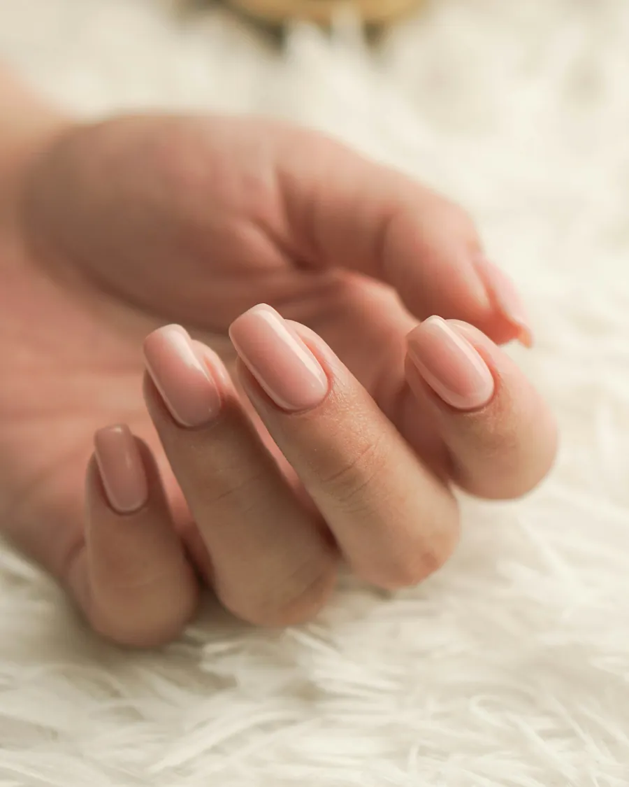 Freshly painted nails